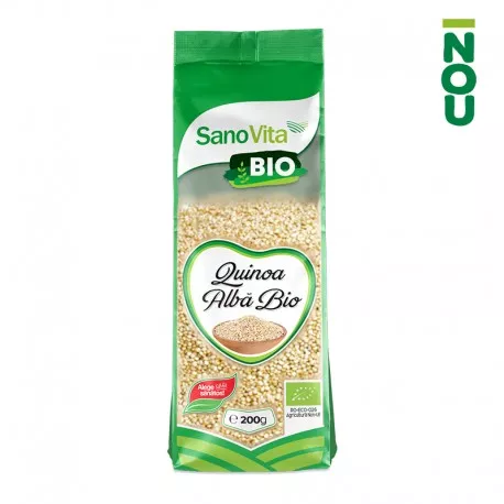 Quinoa Alba Bio 200gr (Sano Vita), [],remediumfarm.ro