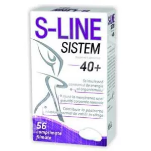 S-LINE Sistem 40+ x 56cp.film -Zdrovit, [],remediumfarm.ro