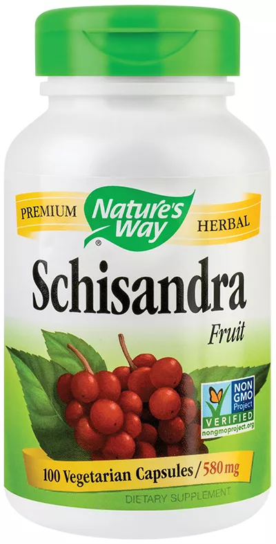 Schizandra Fruit Natures Way, 100 capsule, Secom, [],remediumfarm.ro