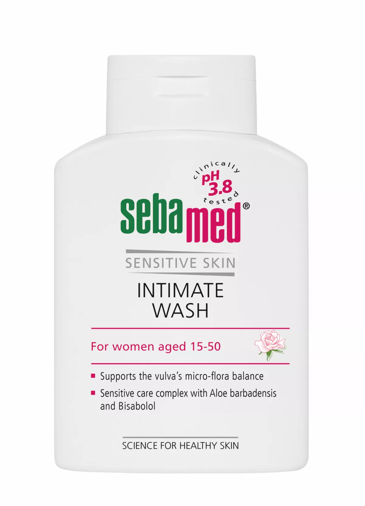 Sebamed Gel dermatologic pentru igiena intimă feminină pH 3.8, 200 ml, [],remediumfarm.ro