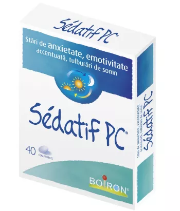 Sedatif PC, 40 comprimate, Boiron, [],remediumfarm.ro