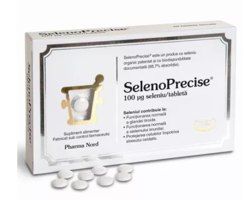 SelenoPrecise  x 60cps (PharmaNord), [],remediumfarm.ro