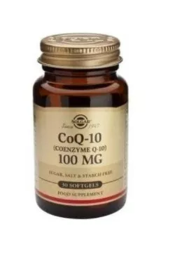 SOLGAR Coenzyme Q10 100mg x 30cps, [],remediumfarm.ro