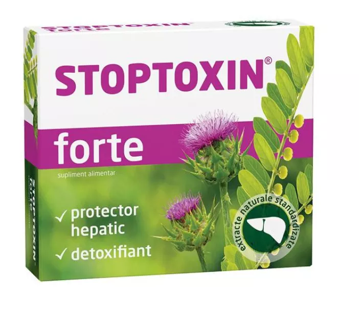 Stoptoxin Forte, 30 capsule, Fiterman, [],remediumfarm.ro
