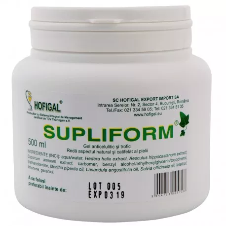 Supliform gel, 500 ml, Hofigal, [],remediumfarm.ro