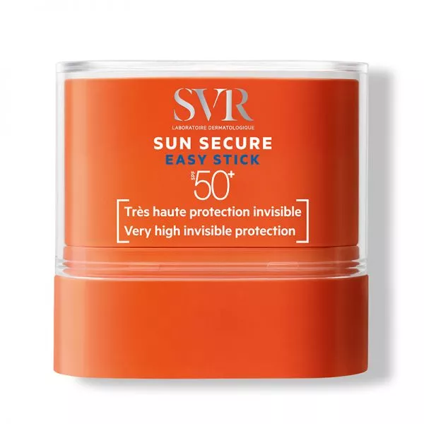 Stick protectie solara Easy Stick Sun Secure SPF50+, 10 g, SVR, [],remediumfarm.ro