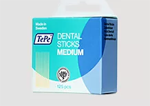 TePe Dental Sticks x 125 Icuri Lemn M, [],remediumfarm.ro