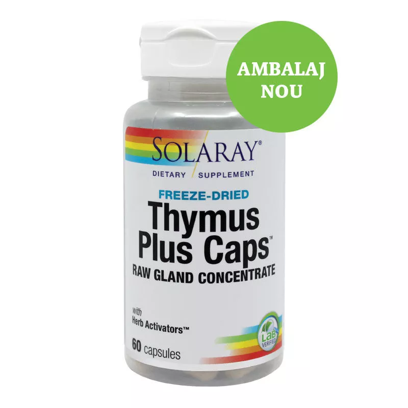 Thymus Plus Caps x 60cps (Secom), [],remediumfarm.ro