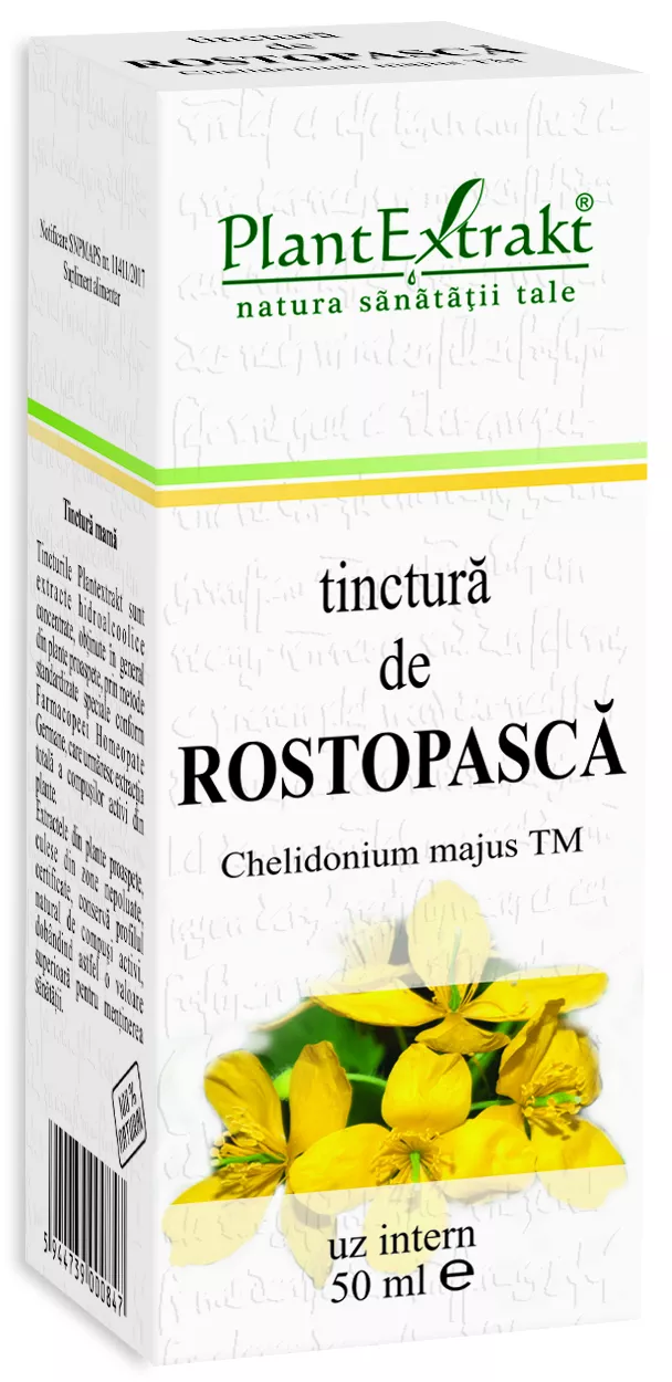 Tinctura de rostopasca, 50 ml, Plantextrakt, [],remediumfarm.ro