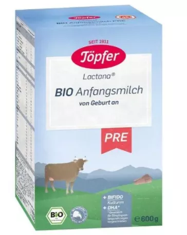 TOPFER Bio Pre lactana lapte x 600g, [],remediumfarm.ro