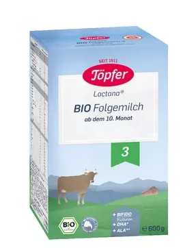TOPFER Bio 3 lactana lapte 10L+,  600g, [],remediumfarm.ro