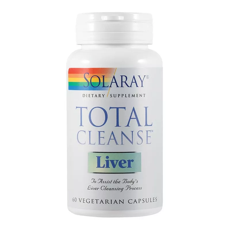Total Cleanse Liver Solaray, 60 capsule, Secom, [],remediumfarm.ro