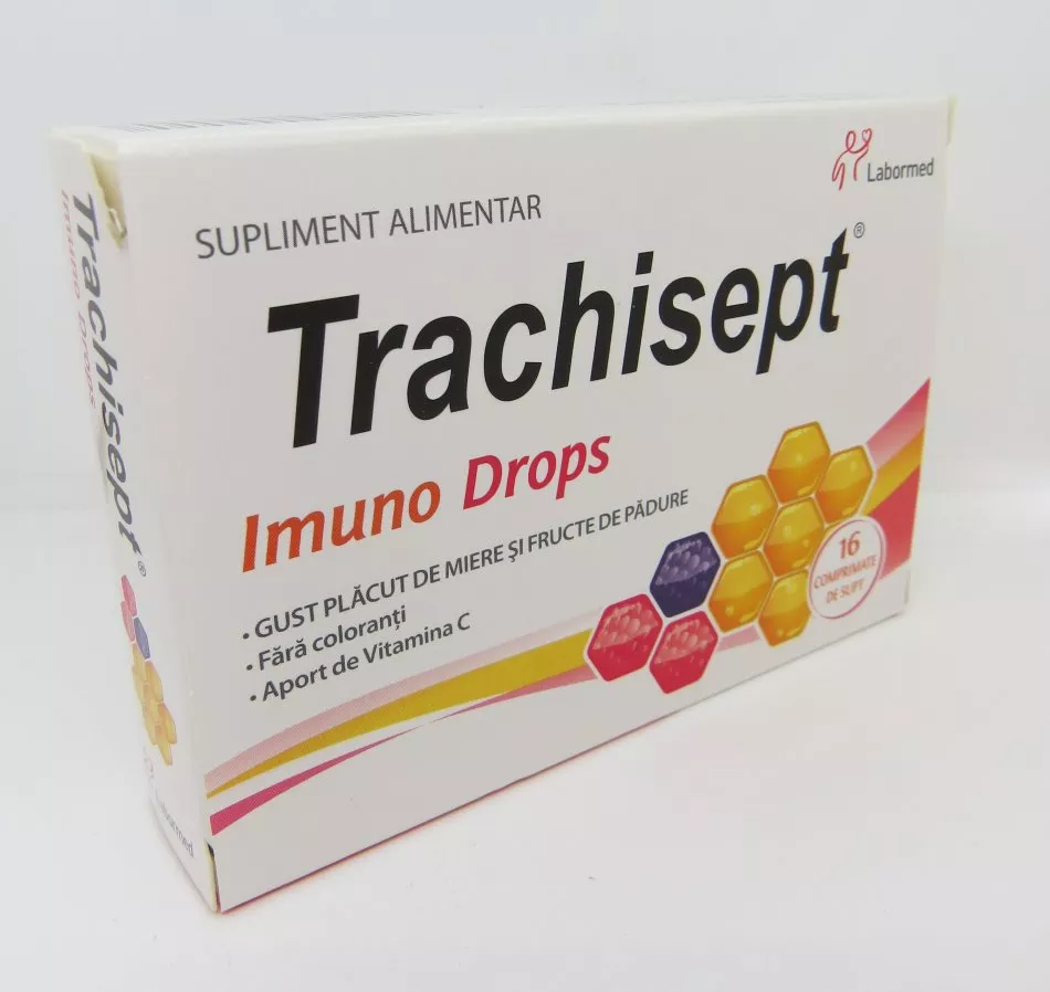 Trachisept Imuno drops x 16cp, [],remediumfarm.ro