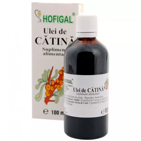 Ulei de catina, 100 ml, Hofigal, [],remediumfarm.ro