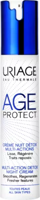 Crema detoxifianta de noapte Multi-Action Age Protect, 40ml, Uriage, [],remediumfarm.ro