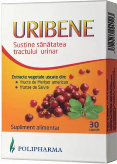 Uribene x 30cps (Polipharma), [],remediumfarm.ro