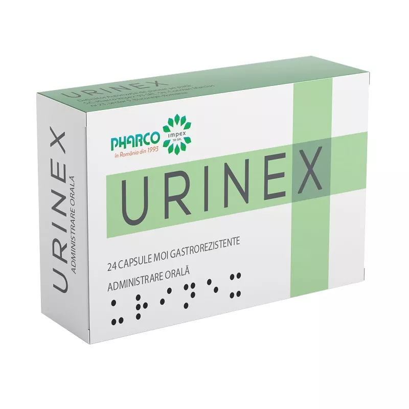 Urinex, 24 capsule moi, Pharco, [],remediumfarm.ro