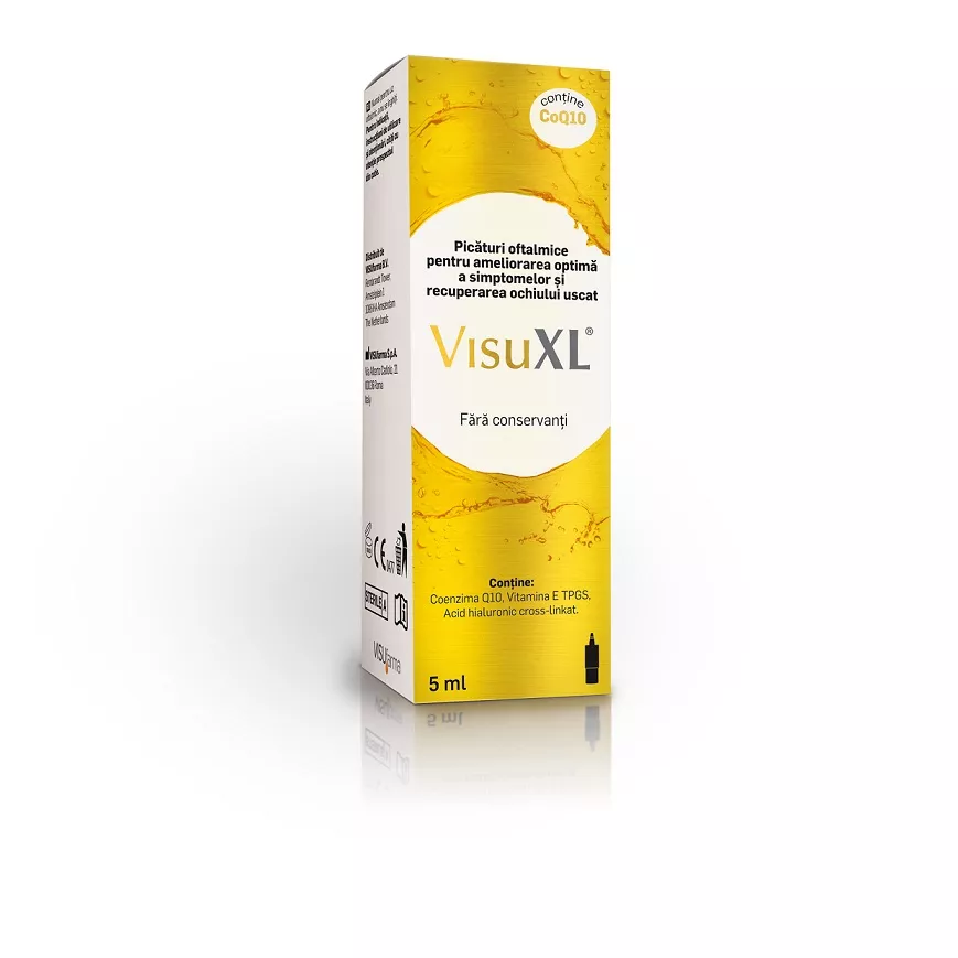 Picaturi oftalmologice VisuXL, 5 ml, Visufarma, [],remediumfarm.ro