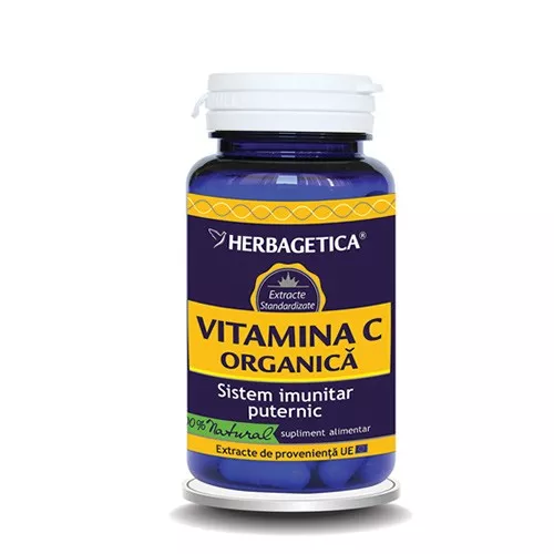 Vitamina C organica x 30cps(Herbagetica), [],remediumfarm.ro
