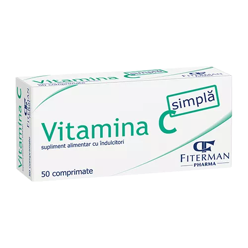 Vitamina C simpla 180mg x 20cp (Fiterman, [],remediumfarm.ro