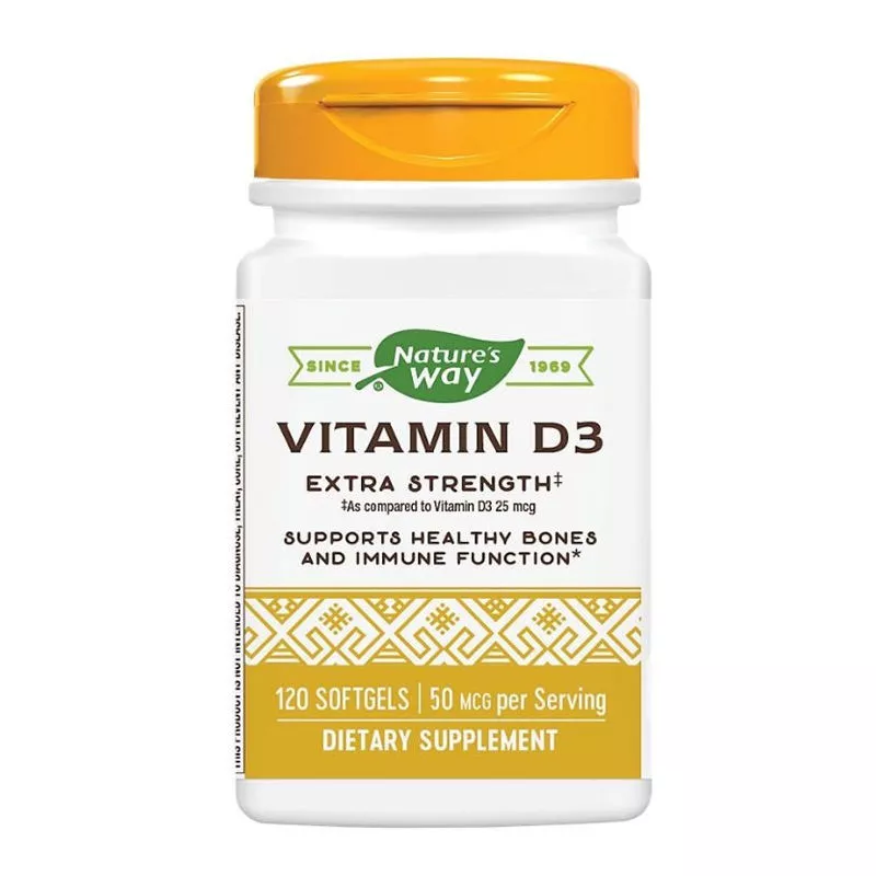 Vitamina D3 pentru adulti, 120 capsule, Secom, [],remediumfarm.ro