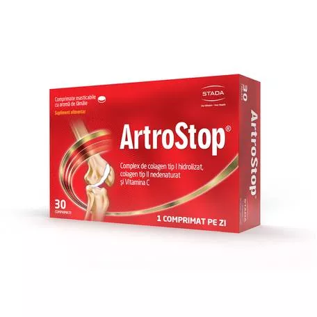 ArtroStop, 30 comprimate, Stada, [],remediumfarm.ro