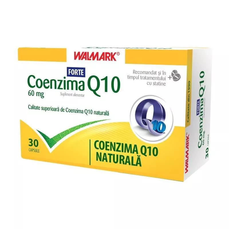W-Coenzima Q10 60mg x 30cps, [],remediumfarm.ro