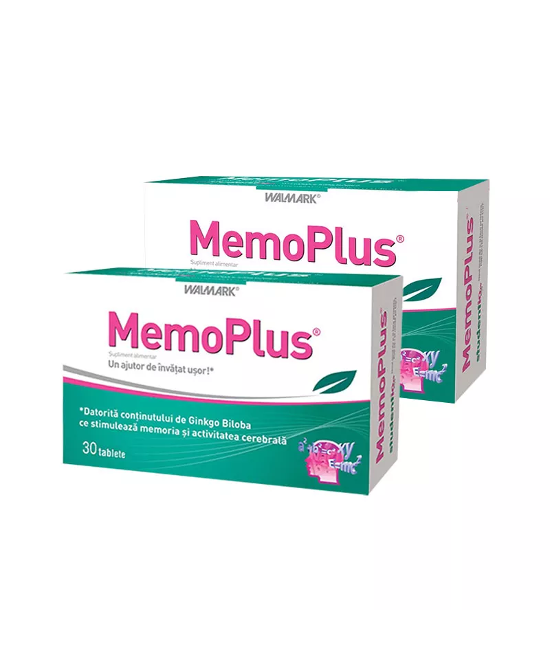 MemoPlus, 60 tablete + 30 tablete, Walmark, [],remediumfarm.ro