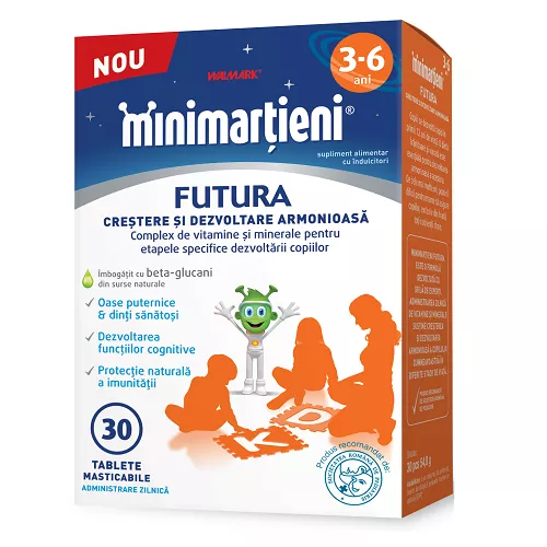 W-Minimartieni Futura 3-6ani x 30tb mast, [],remediumfarm.ro