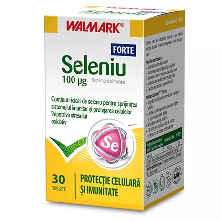 Seleniu Forte, 30 tablete, Walmark, [],remediumfarm.ro