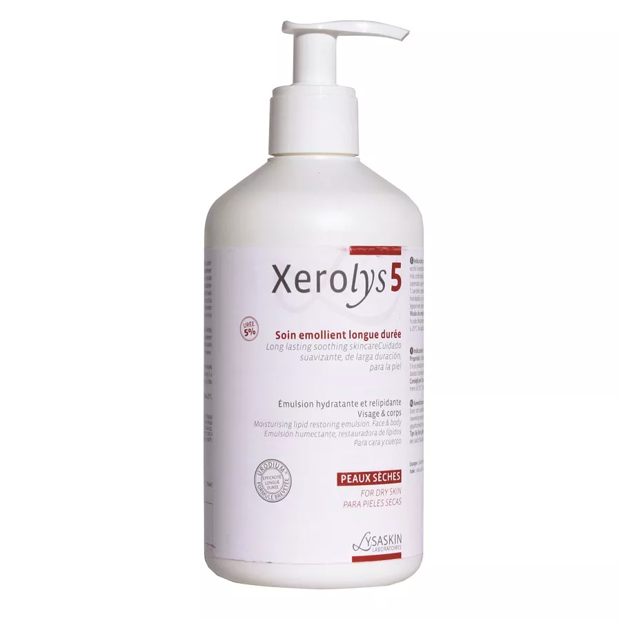 Emulsie pentru piele uscata Xerolys 5, 200 ml, Lab Lysaskin, [],remediumfarm.ro