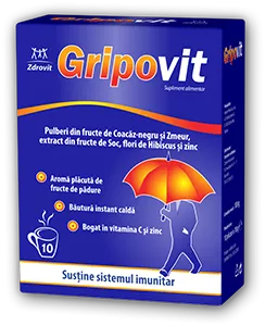Zdrovit Gripovit x 10pl, [],remediumfarm.ro
