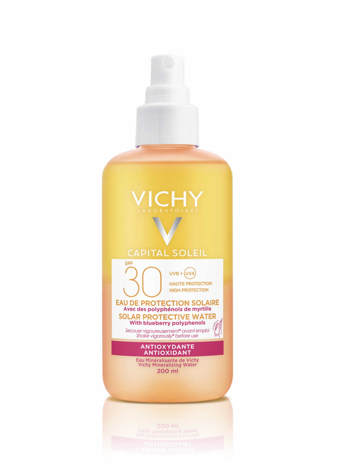 VICHY Capital Soleil Apa Protectie Solara Antioxidanta SPF30 X 200ml 