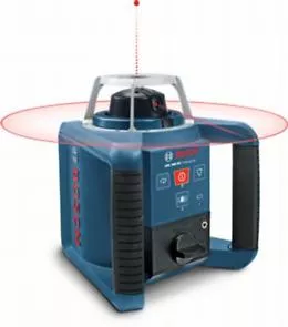 Nivela laser rotativa GRL 300 HV + Rigla de masurare GR 240 Professional + Stativ pentru constructii BT 300 HD Professional , [],saldepot.ro