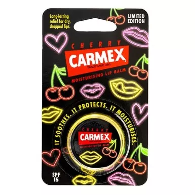Carmex Neon Cherry balsam de buze cutie 7.5g, [],epastila.ro