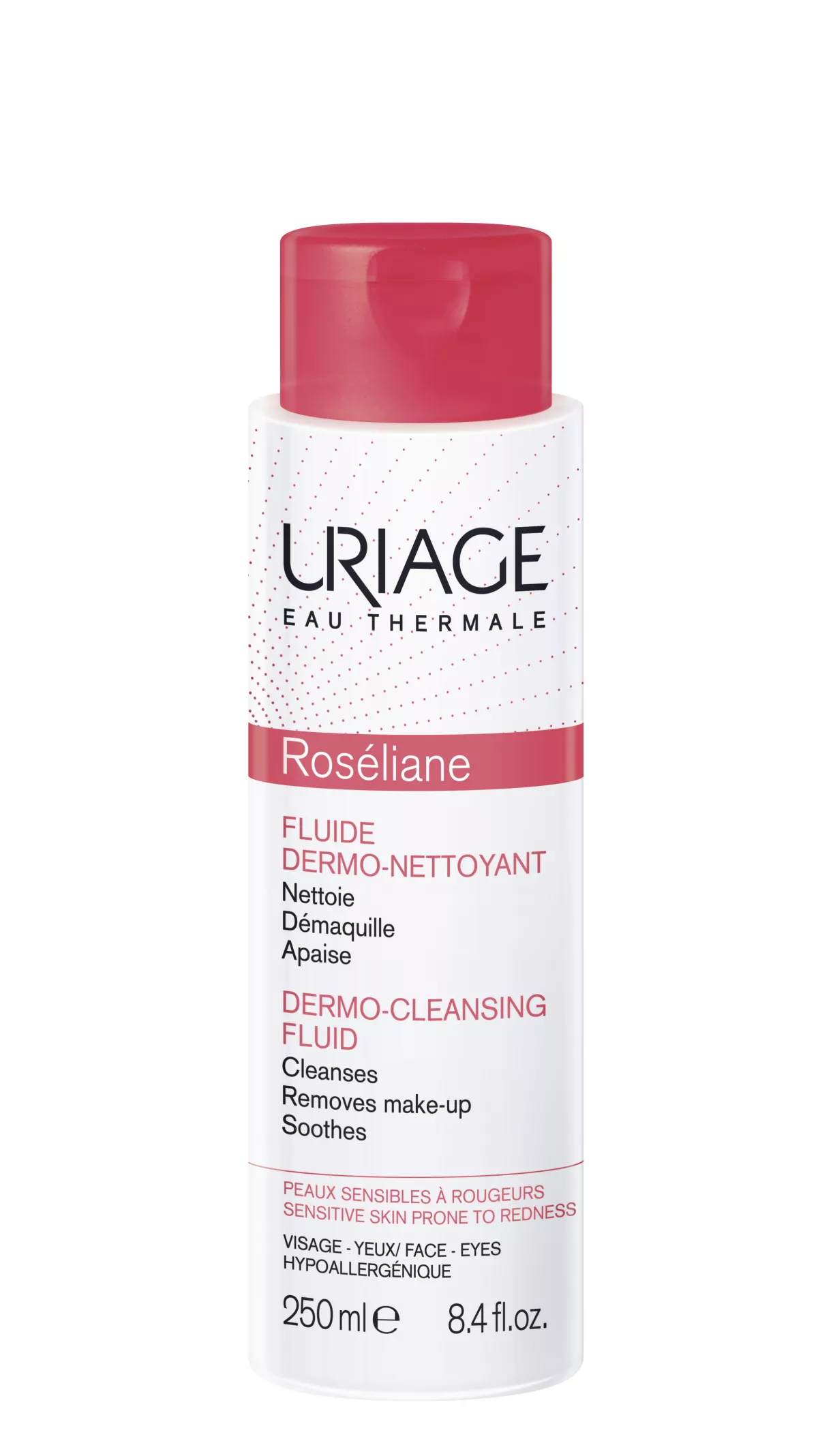 Uriage Roseliane fluid de curatare anti-roseata 250ml, [],epastila.ro