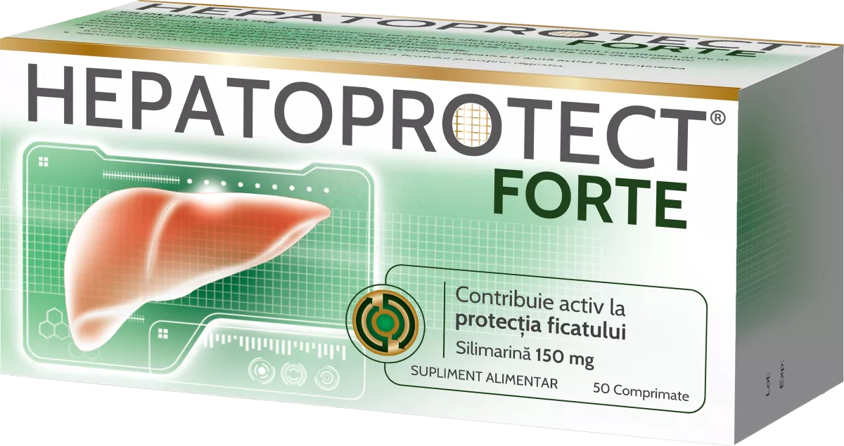 Hepatoprotect forte x 50cp (Biofarm), [],epastila.ro