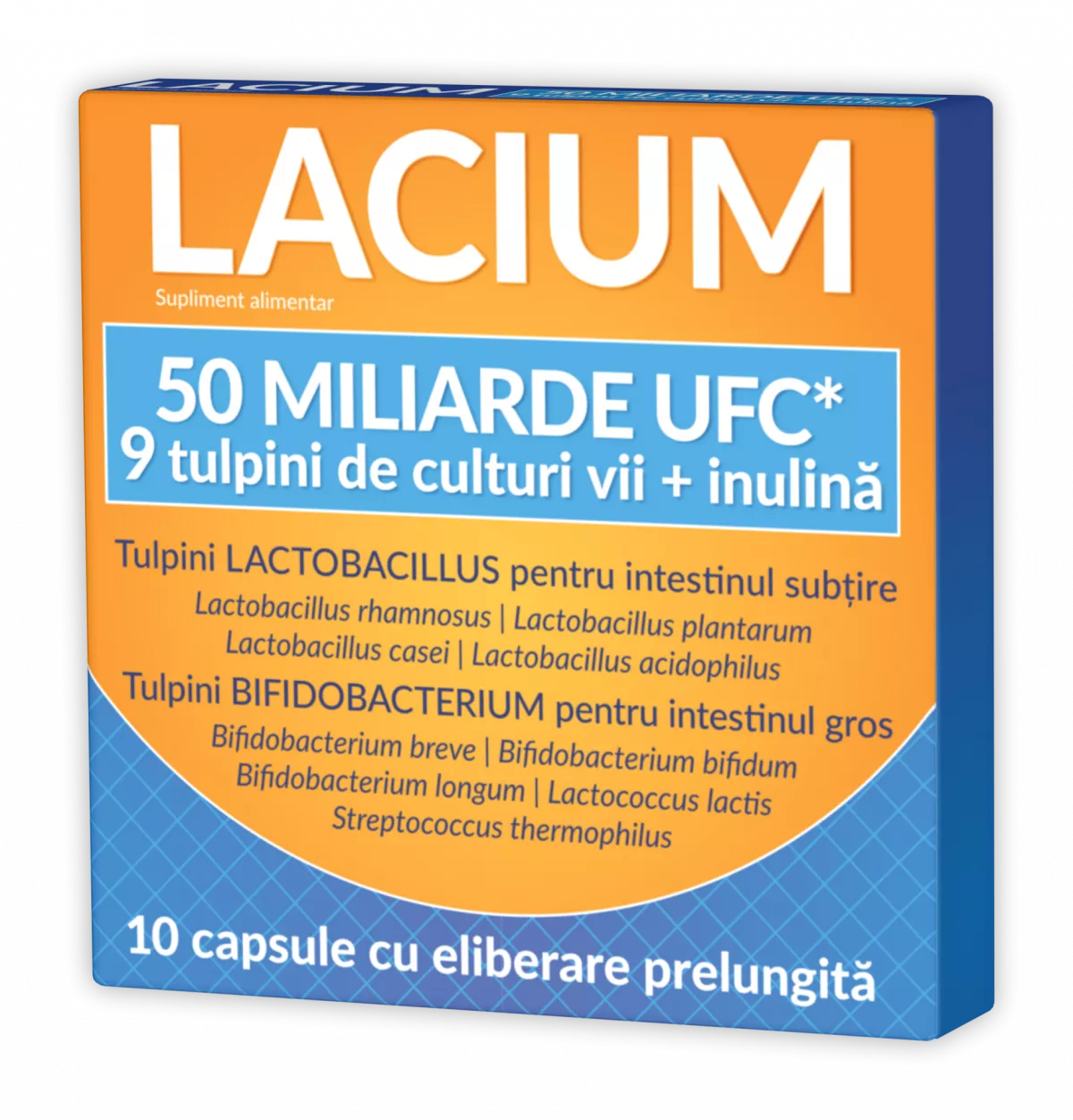 Lacium 50miliarde UFC x 10cps.elib.prel (Zdrovit), [],epastila.ro