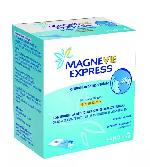 Magnevie Express gran.orodisp x 20pl, [],epastila.ro