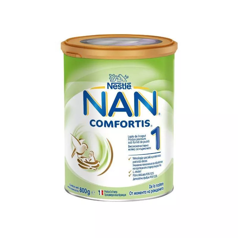 Nestle Nan 1 Confortis lapte praf de inceput, 800g, [],epastila.ro