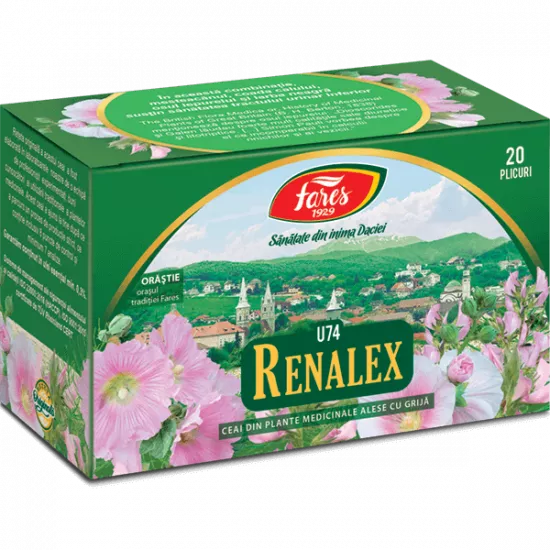 Renalex x 20 doze (U74) ceai Fares, [],epastila.ro