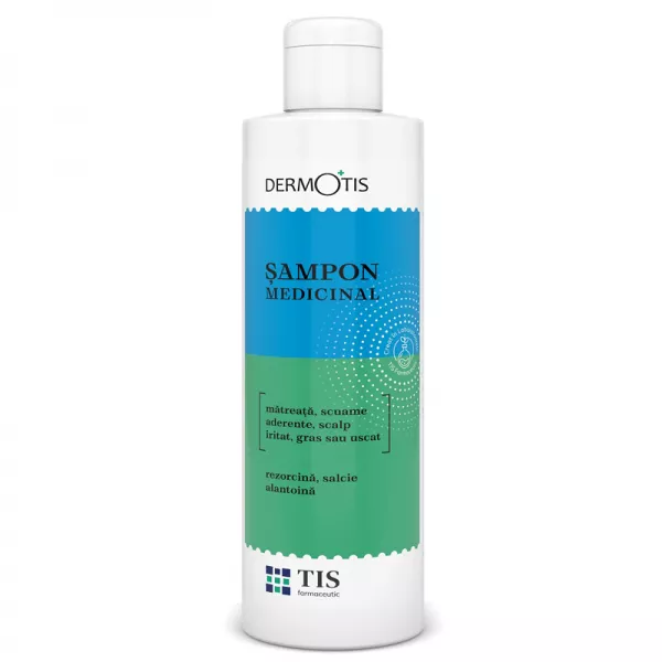 DermoTis Șampon medicinal keratolitic cu rezorcina 120 ml (Tis), [],epastila.ro