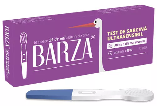 Test de sarcina ultrasensibil Barza stilou, [],epastila.ro