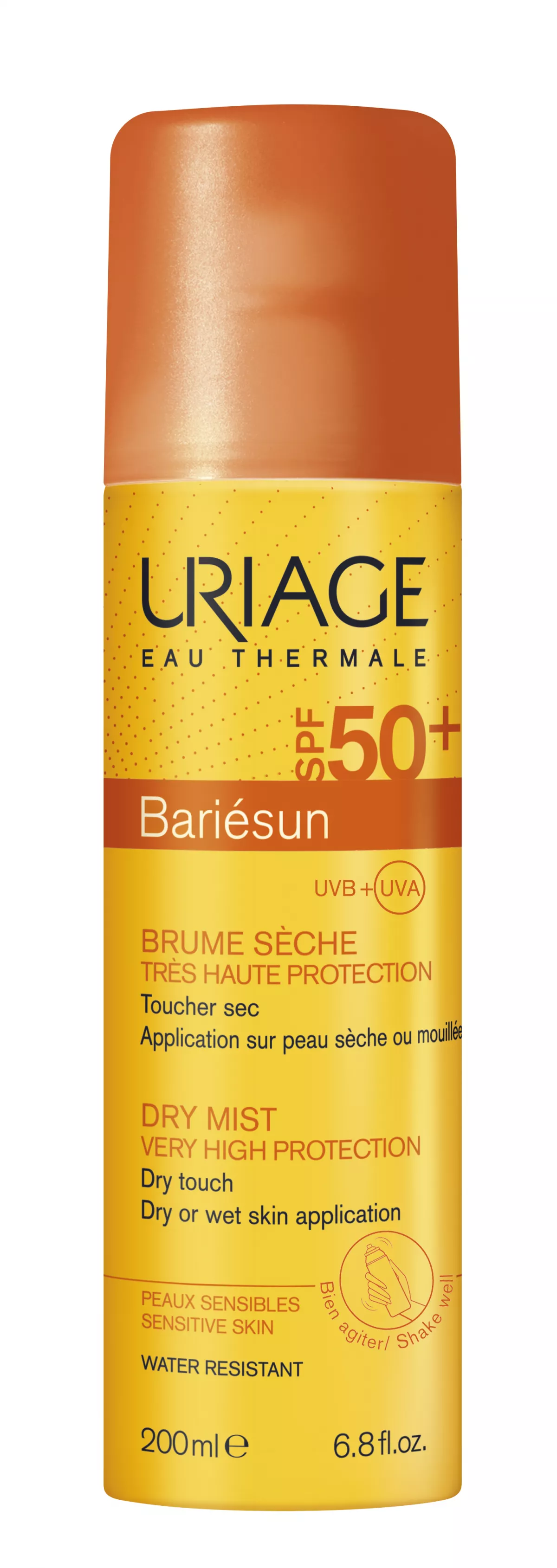 Uriage Bariesun SPF50+ spray protectie solara 150ml, [],epastila.ro