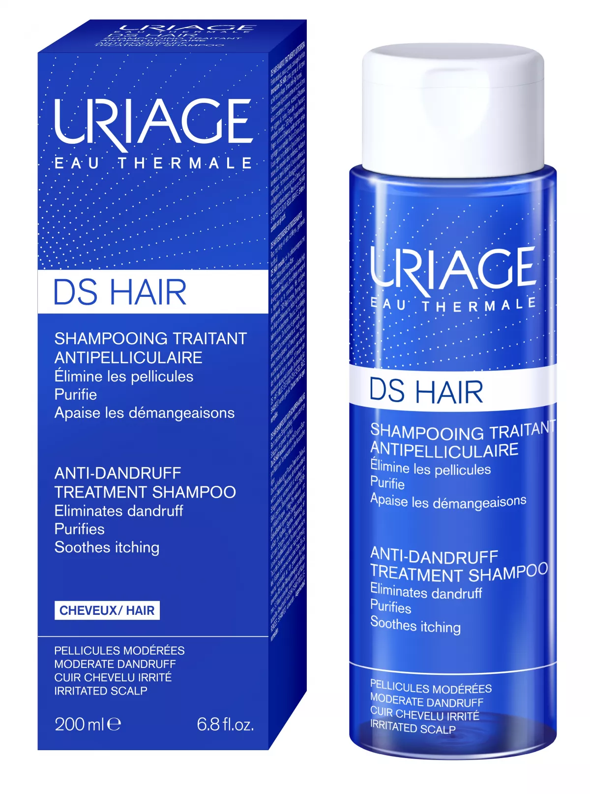 Uriage DS Hair sampon tratament antimatreata 200ml, [],epastila.ro