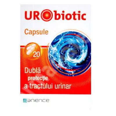 Urobiotic, 20 capsule, Sanience, [],epastila.ro