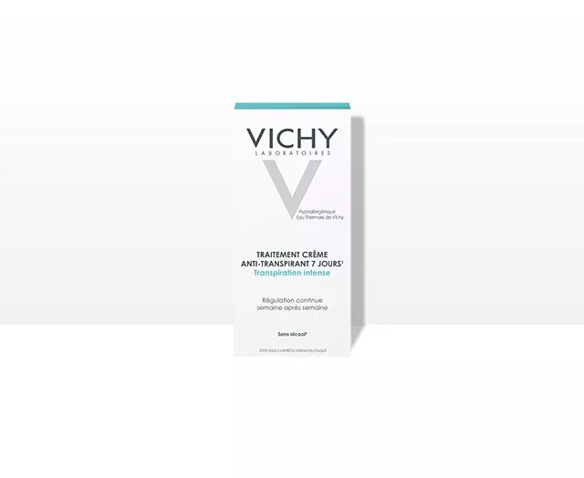Vichy Deo crema tratament cu eficacitate 7 zile (transpiratie abundenta), 30ml, [],epastila.ro