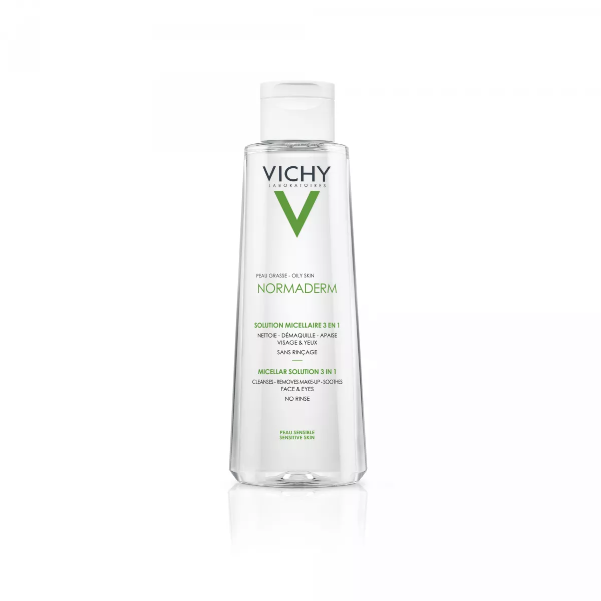 Vichy Normaderm solutie micelara de curatare si demachiere 200 ml, [],epastila.ro