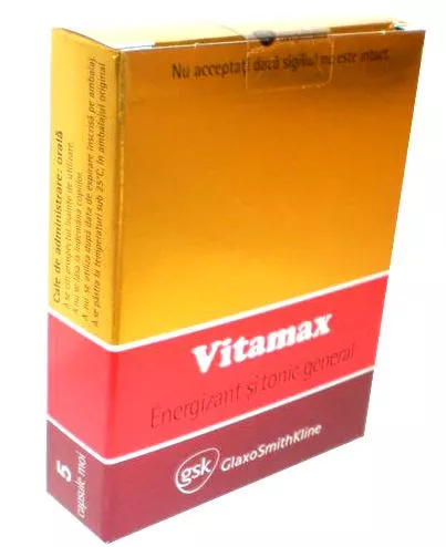 Vitamax x 5 capsule moi, [],epastila.ro