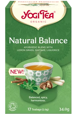 Yogi Tea Bio Ceai natural balance  2g x 17plicuri, 34g, [],epastila.ro